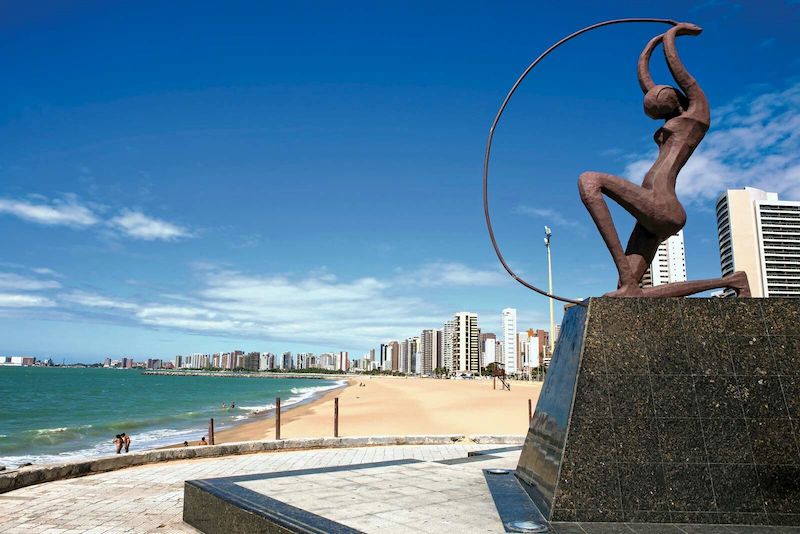 Estátua de Iracema - Praia de Iracema