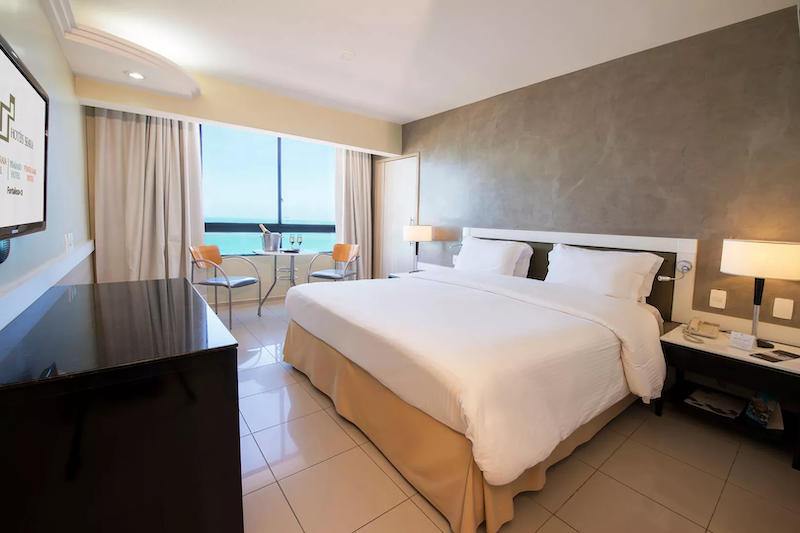 Quarto do hotel Seara Praia em Fortaleza
