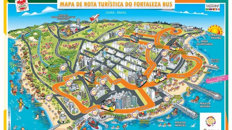 Mapa FortalezaBus