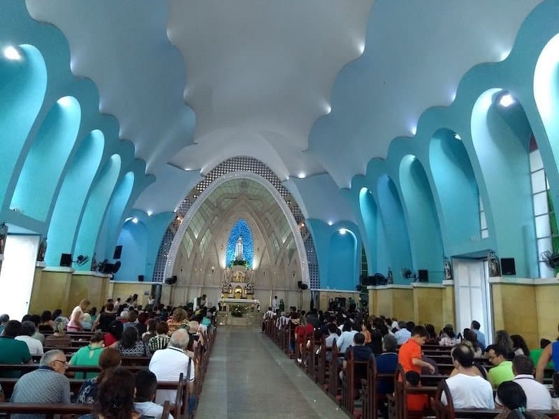 Santuário de Nossa Senhora de Fátima - interior